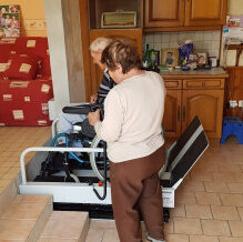 montage installation plateforme elevatrice pmr